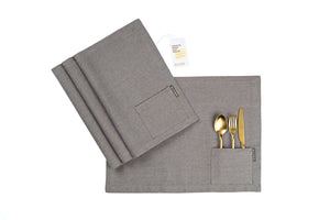 Cotton Cloth Placemats, Set of 4 - H+E Goods Company