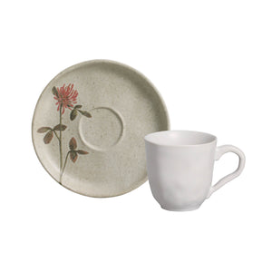 Coffee Cup & Saucer Set of 6 - H+E Goods Company