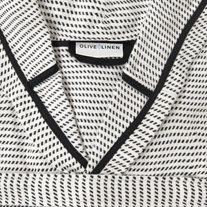 Pixel Turkish Towel Robe - H+E Goods Company