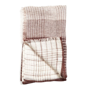 Auro Cinnabar Linen Scarf - H+E Goods Company