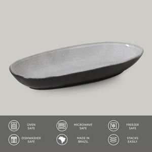Deep Oval Platter - Set of 4 - H+E Goods Company