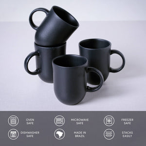 Coup Mug Set of 4 - H+E Goods Company