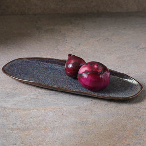 Shallow Organic Oval Platter Large Set of 4 - H+E Goods Company