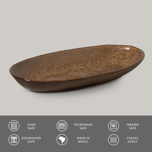 Deep Oval Platter - Set of 4 - H+E Goods Company