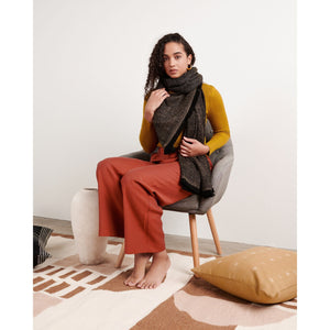 Graphite Merino Scarf - H+E Goods Company