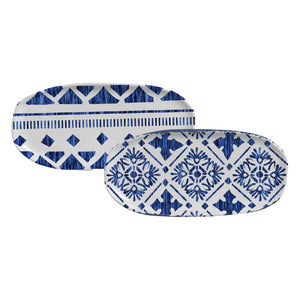 Shallow Small Oval Platter - Set of 4 - H+E Goods Company
