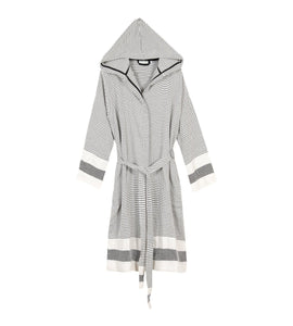Pixel Turkish Towel Robe - H+E Goods Company