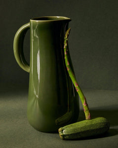 Stoneware Jug | Dadasi 50 Oz - Green - H+E Goods Company