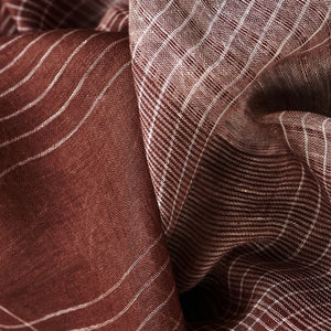 Auro Cinnabar Linen Scarf - H+E Goods Company