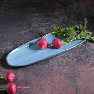 Shallow Organic Oval Platter Large Set of 4 - H+E Goods Company