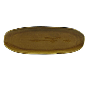 Shallow Organic Oval Platter Large Set of 4 - H+E Goods Company
