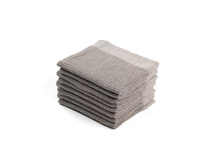 Waffle Weave Wash Cloths - Set of 8 - H+E Goods Company