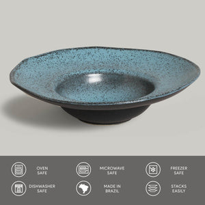 Deep Rim Plate - Set of 4 - H+E Goods Company