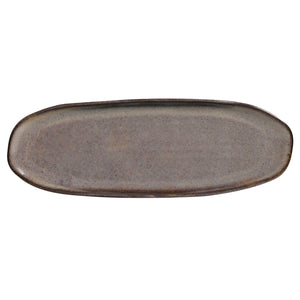 Shallow Organic Oval Platter Large Set of 4 - H+E Goods Company