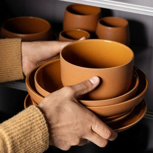 Tunisian Bowl - Terracotta - H+E Goods Company