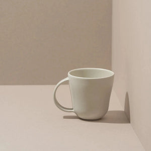Tunisian Mug - Matte White - H+E Goods Company