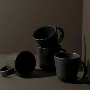 Tunisian Mug - Matte Black - H+E Goods Company