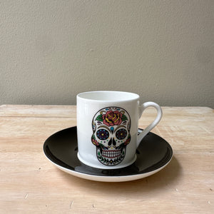 Skull Espresso Cup Set of 2 - H+E Goods Company