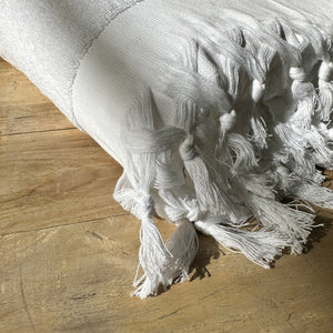 Cloud Soft Spa Towels - White - H+E Goods Company