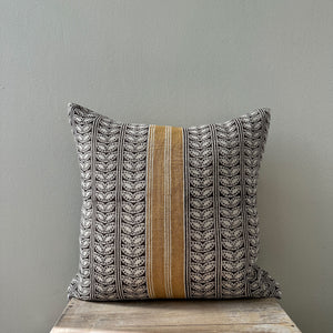 Meerut Linen Block Print Pillow - H+E Goods Company