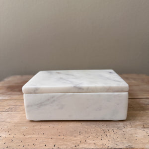 Marble Box - White - H+E Goods Company