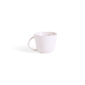 Tunisian Mug - Matte White - H+E Goods Company