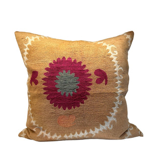Suzani Embroidered Pillow - H+E Goods Company