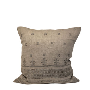 Saral Linen Block Print Pillow - H+E Goods Company