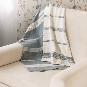 Baby Blanket - Light Blue - H+E Goods Company