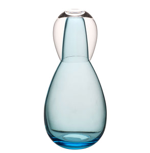 Sultan Carafe with glass - Blue - H+E Goods Company
