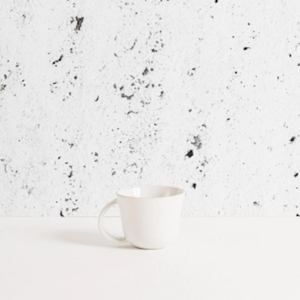 Tunisian Mug - Matte White - H+E Goods Company