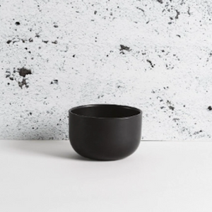 Tunisian Bowl- Matte Black - H+E Goods Company