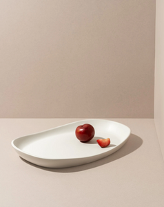 Mini Long Stoneware Serving Platter - Small - H+E Goods Company