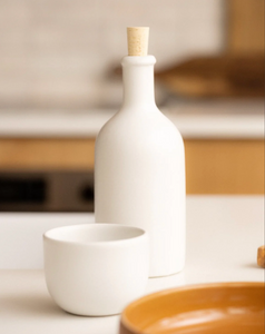 Stoneware Olive Oil Dispenser - Jazz 21 oz - H+E Goods Company