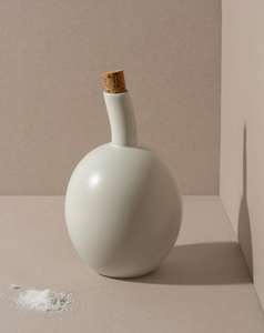 Stoneware Olive Oil Dispenser - Zitouna 34 oz - H+E Goods Company