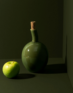 Stoneware Olive Oil Dispenser - Zitouna 34 oz - H+E Goods Company
