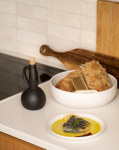 Stoneware Olive Oil Dispenser - Dadasi 15 oz - H+E Goods Company