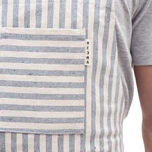 Striped Crossback Bib Apron - H+E Goods Company