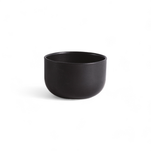 Tunisian Bowl- Matte Black - H+E Goods Company