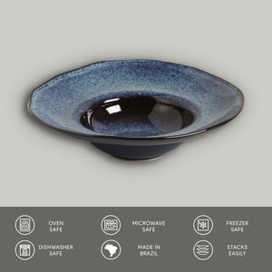 Deep Rim Plate - Set of 4 - H+E Goods Company
