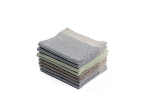 Waffle Weave Wash Cloths - Set of 8 - H+E Goods Company