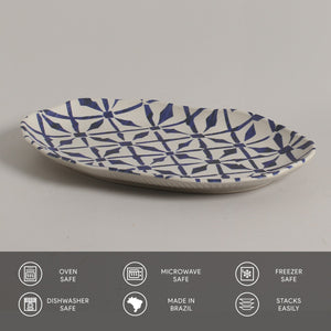 Shallow Oval Medium Platter - Set of 4 - H+E Goods Company