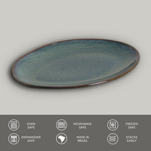 Oval Dessert Plate Set of 6 - H+E Goods Company