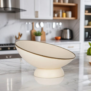 Santorini Bowl - Cream - H+E Goods Company
