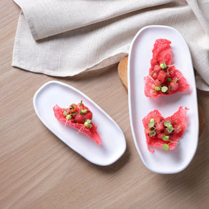 Shallow Mini Oval Platter - Set of 4 - H+E Goods Company