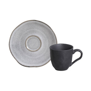 Coffee Cup & Saucer Set of 6 - H+E Goods Company