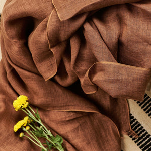 Coco Linen & Silk Scarf - H+E Goods Company