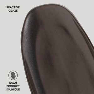 Shallow Organic Oval Platter Large Set of 4 - H+E Goods Company