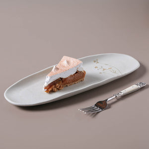 Shallow Organic Oval Platter Large Set of 4 - H+E Goods Company