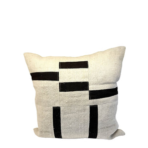 Amarna Patchwork Hemp Pillow - H+E Goods Company